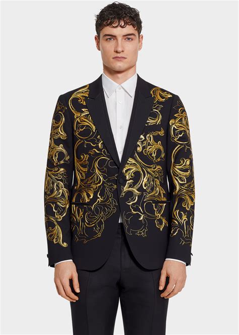 versace coats mens|versace men's suits price.